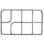 GRIGLIA IN PIATTINA GASFIRE SOVRANA  2 F. 420X250 - P1755